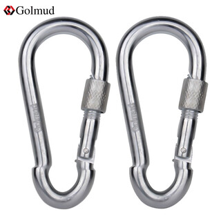 Gorm spring buckle safety hook carabiner main lock belt lock carabiner gm901 safety buckle 10cmx2 pcs
