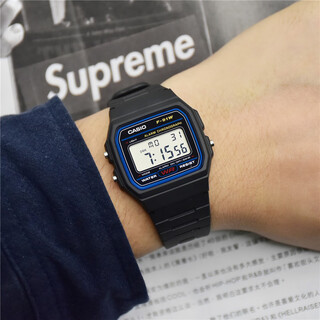 Casio watch men's retro small square big winner same style student sports simple waterproof watch f-91w-1 (main recommendation)