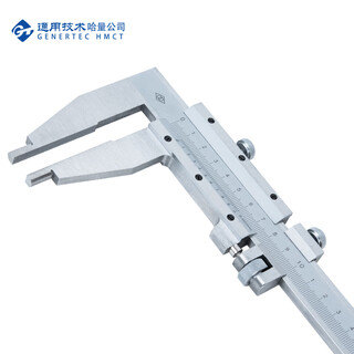 Haliang continuous vernier caliper wear-resistant chrome-plated high carbon steel 0-600_0.02mm one-way claw