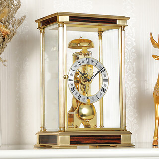 Hermle Clocks 赫姆勒时钟（Hermle Clocks）欧式座钟客厅实木机械摆件家用坐钟 MT202-000791