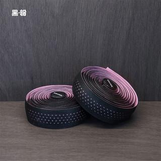 Jingga mummy road handlebar with bicycle handlebar curved handlebar anti-slip strap wear-resistant riding equipment accessories emume black powder