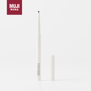 无印良品（MUJI）防水眼线胶笔 002深棕色 0.1g