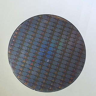 Crystal cpu wafer wafer photolithography integrated circuit chip semiconductor silicon wafer teaching science test eight inches 14 free acrylic bracket