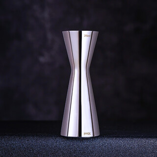Bar soul bar soul integrated wine measurer waist style 304 stainless steel 25-50ml measuring cup ounce holder jigger