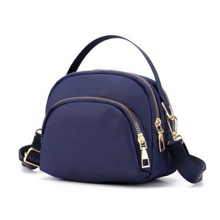 Kangaroo (kangaroo) 2023 new casual nylon bag women's shoulder crossbody bag simple coin mobile phone bag lightweight portable small bag blue