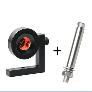 Total station small prism high-precision l-shaped prism tunnel measurement and monitoring leica right-angle prism leica right-angle prism + galvanized expansion screw