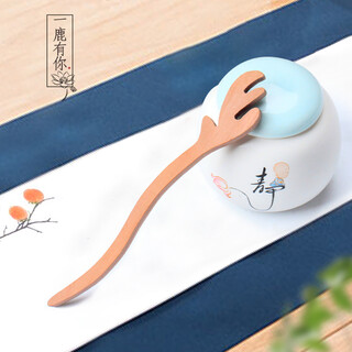 Miqian yilu has you semi-finished peach wood hairpin for women ancient style hairpin hairpin daily headwear hanfu gift giving yilu has you semi-finished product