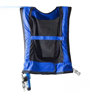 Summer vortex cold compressed air vest cooling vest welder high temperature heatstroke protection overalls main set