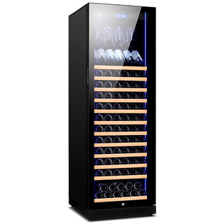 Cigarloong cl-188w1 red wine cabinet constant temperature wine cabinet embedded compressor air-cooled frost-free negative ion air purification red wine cabinet hanging cup display model