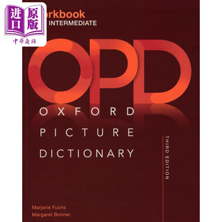 Oxford Picture Dictionary Third Edition Low-Intermediate Workbook 牛津图解词典初级中级练习册第三版 单词学习