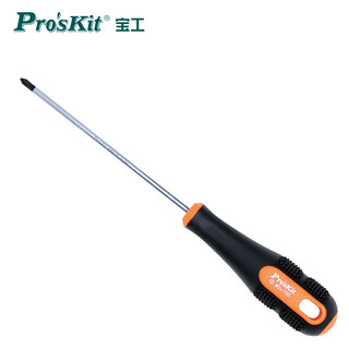 Pro skit 9sd-205b orange and black two-color cross screwdriver +#0 3.0x100