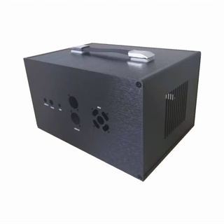 210 industrial control instrument metal shell equipment all-aluminum chassis desktop control box 200*420*380 words customized by customer does not support returns or exchanges
