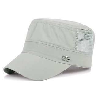 Wine-style senior middle-aged and elderly men's hats spring and summer new outdoor sunshade and sun protection hats quick-drying fashionable breathable flat-top hats for spring men