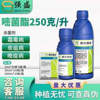 Syngenta amycida azoxystrobin citrus white rot leaf mold leaf spot anthracnose late blight scab fungicide 10ml