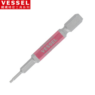Vessel weiwei magnetic hexagonal bit gsh015s hexagonal screwdriver h1.5x65mm 1 pack