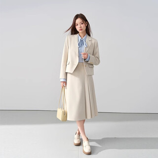 Lady bird interview blazer women's professional formal attire teacher commuting light workplace small man wear suit