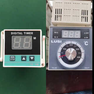 Large commercial electric oven temperature controller instrument oven switch chubao hongling lechuang temperature measurement knob instrument plus timer