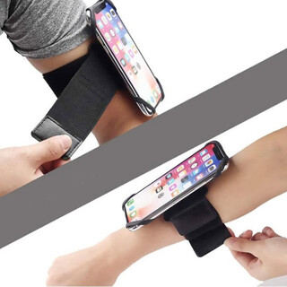 Haiduo driving mobile phone wrist holder equipment takeaway mobile phone wristband navigation armband cycling arm rotatable wristband