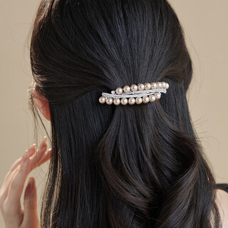 Chimera (chimera) hairpin on the back of the head, spring clip, ponytail clip, half-tied one-word clip hair accessory, birthday gift for girls