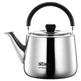 Shunda (snd) 304 stainless steel kettle kettle thickened straight piano kettle universal gas induction cooker sdd-7248 4l