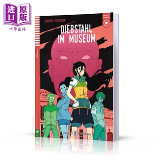 Junge ELI Lektüren 系列 Diebstahl im Museum 博物馆失窃 含音频 德文原版 德语分级阅读读物 儿童文学小说