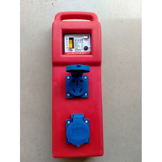 Customized temporary distribution box suitcase suitable for construction sites 220v socket 380v mobile electrical box portable industrial plug with leakage protection 16 single row 2-position splash-proof small five-hole