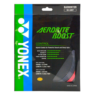 尤尼克斯（YONEX）AB线子母线ABBT灰红灰黄扣杀控制型日本进口AB羽毛球拍线 BG-ABBT灰红 子母线 强力扣杀