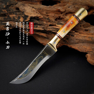 Yingjisha pocket knife purely handmade bearing steel forged static model