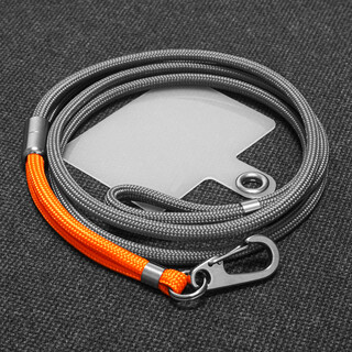 Zhenge (zhenge) mobile phone lanyard long hanging neck outdoor nylon climbing rope hanging chain for men and women hand-woven color matching bold non-neck strong and durable pendant