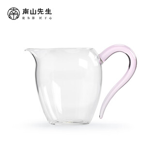 Mr. nanshan kung fu tea set heat-resistant glass teacup tea sea tea ceremony accessories qingyun justice cup qingyun justice cup_pink version