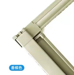 Huili's best-selling shenzhen ultra-clear nail-free installation high-permeability mesh casement screen window reel invisible screen aluminum alloy high anti-mosquito 20 mesh pet mesh * champagne color * ultra-clear ventilation * maximum size 850 * 1x1m