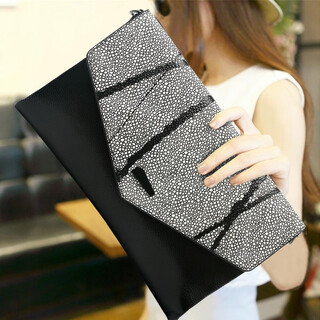 Sephoron double 11 2025 new clutch bag women's fashion versatile large capacity shoulder bag envelope bag women's crossbody bag black gray hijab