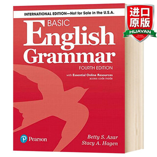 英文原版 朗文英语初级语法 第四版 Basic English Grammar 英文版 培生语法指导