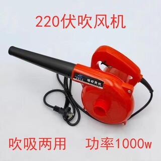 Rechargeable hair dryer lithium battery blower high power industrial small car vacuum cleaner dust blower 220 volt hair dryer +1000w