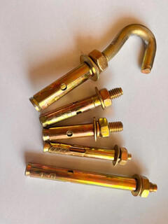 Renjuyi with hole color expansion small head national standard round hole pull expansion bolt explosion screw air conditioning bracket bolt nanhai 6*50 (1800 pieces)