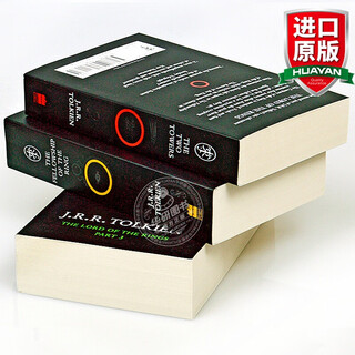 English original lord of the rings lord of the rings three-volume set the lord of the rings tolkien's fantasy novels non-boxed