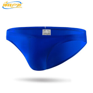 He yangyu european and american sports fashion brand men's swimming briefs sexy white low waist drain line beach tight fashion
