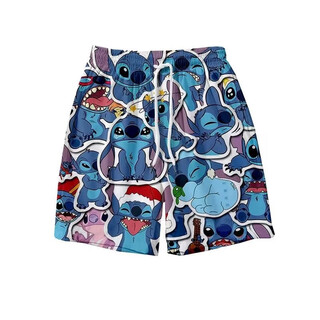 Jiaye (jiaye) paidaxing same style shorts vacation seaside beach pants quick-drying zhang jiayuan pants sports quick-drying five-point pants summer dk05 stitch l 110jin jin equals 0.5 kg