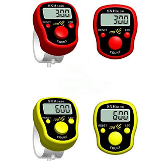 Hundred sound counter ring luminous finger counter led light multiple series random