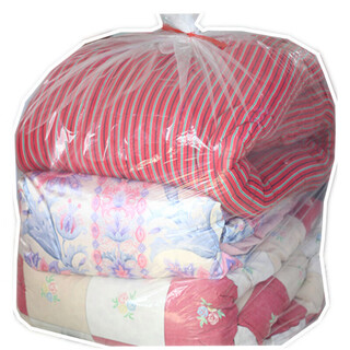 Fantasy large packaging plastic bag 12 wires extra large plastic bag extra large moving bag thickened storage bag double sided 12 wires suitable for transporting 50 pieces 100*120cm two to three beds