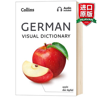 英文原版 柯林斯英语德语图解词典 Collins German Visual Dictionary