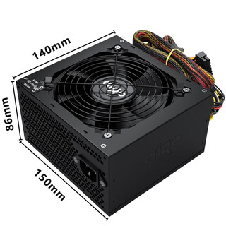 Patriot rated 300w/400w/500w desktop computer power supply wide width energy-saving temperature control/backline support patriot 550 (400w work package)