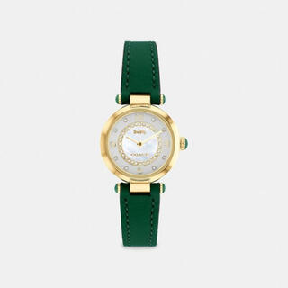 Coach watch little green watch women's cary watch quartz watch crystal mineral glass 26mm graceful gift c9539 green coach women's watch 26mm dial
