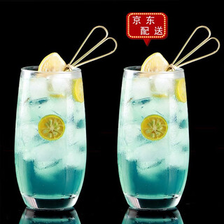 Feinasi creative mojito mojito cup cocktail cup long drinking cup colin cup juice cup wine glass mixing glass 375ml mojito cup (two)