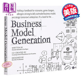 商业模式新生代 Business Model Generation: A Handbook fo 英文原版 Alexander Osterwalder Wiley