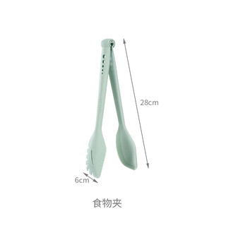 Chef master multifunctional kitchen anti-scald silicone food tongs, steak, bread, salad, pasta and noodle tongs, three-in-one combination silicone food tongs