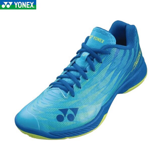 Yonex (yonex) new professional badminton shoes, sports shoes, competition training az2 ultra-light four second generation ultra-light five wear-resistant shock-absorbing transparent men's model az2mex-470 blue green 43 =275mm
