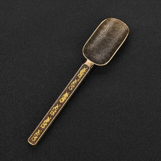 Kangyun tea set accessories copper spoon tea spoon tea spoon tea ceremony tea spoon tea spoon 02 alloy tea spoon - xiangyun brass
