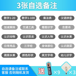 Kl good treasure crystal concave and convex pronunciation audio wall charts in chinese and english reading children's early education toys baby literacy audio cards children's enlightenment cognitive learning educational toys 3 pieces of your choice contact customer service or make your own remarks (no remarks will be sent randomly)