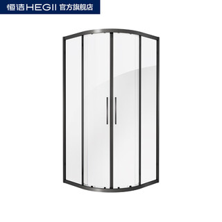 Hegii sanitary ware (hegii) pre-sale for 30 days with the same black integrated shower room bathroom hlg90ks42 (pre-sale product, payment within 30 days, does not include steam